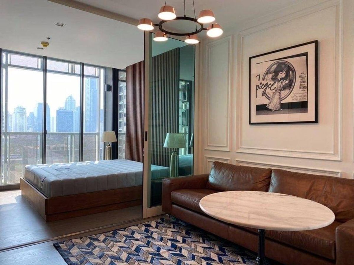 For RentCondoRama9, Petchburi, RCA : Condo for rent A SPACE ID Asoke-Ratchada 1 Bedroom Rama 9 SWU.