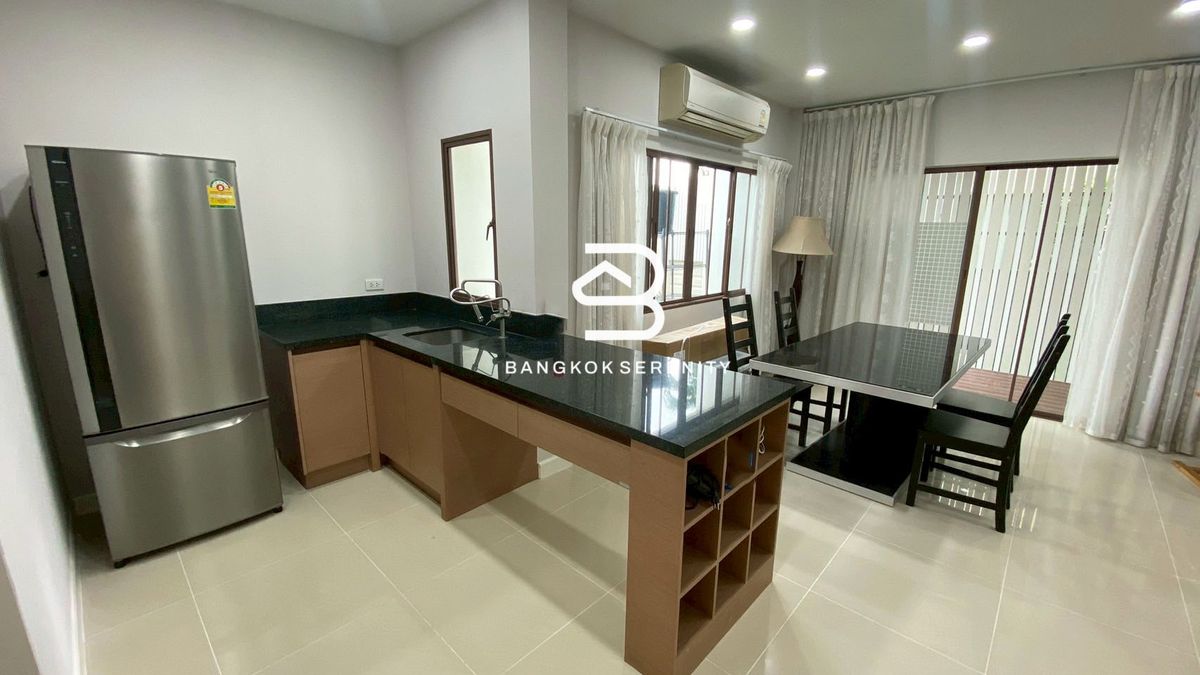 ให้เช่าบ้านบางนา แบริ่ง ลาซาล : Pet friendly House for rent at Setthasiri Bangna Km.7 