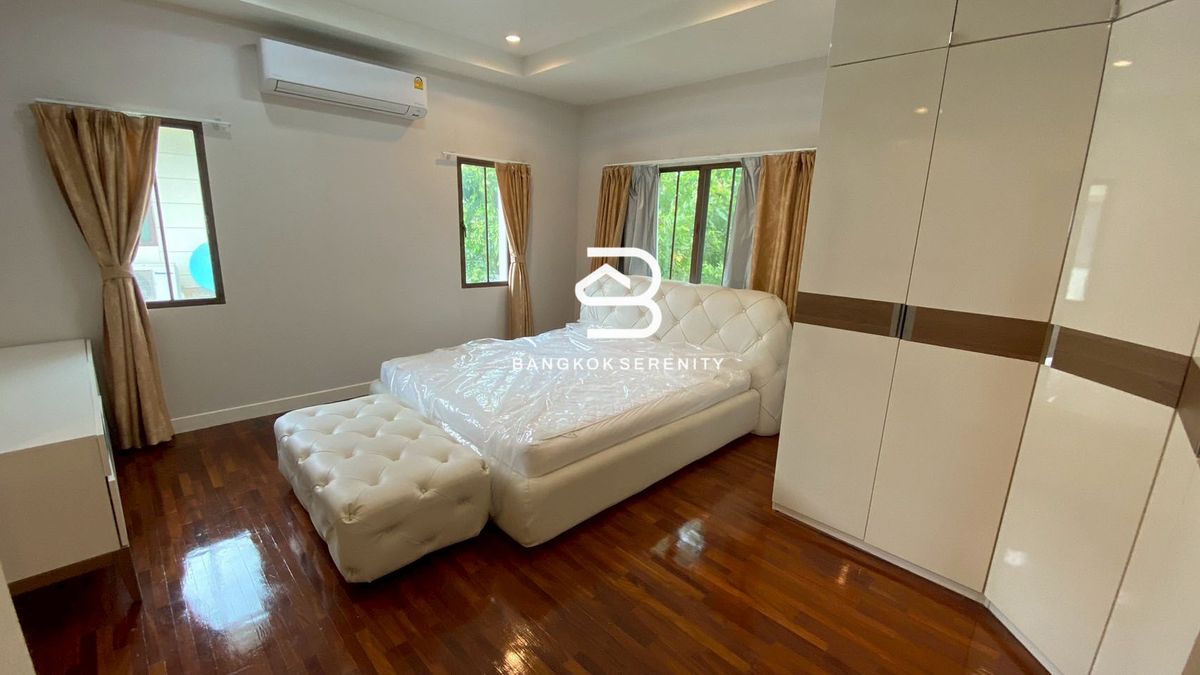 ให้เช่าบ้านบางนา แบริ่ง ลาซาล : Pet friendly House for rent at Setthasiri Bangna Km.7 