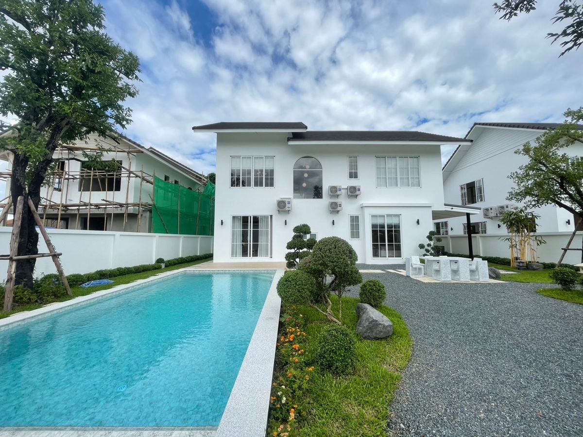 For SaleChiang Mai : 🏡 For Sale – Brand New Cozy Minimal Japanese Style Pool Villa