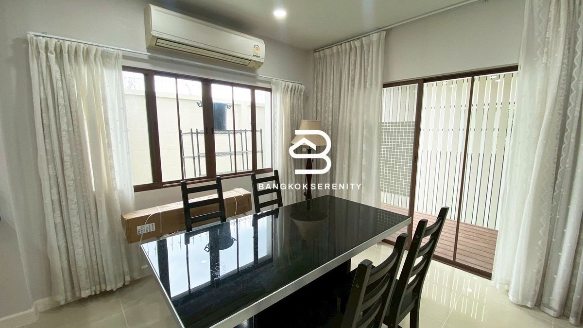 ให้เช่าบ้านบางนา แบริ่ง ลาซาล : Pet friendly House for rent at Setthasiri Bangna Km.7 