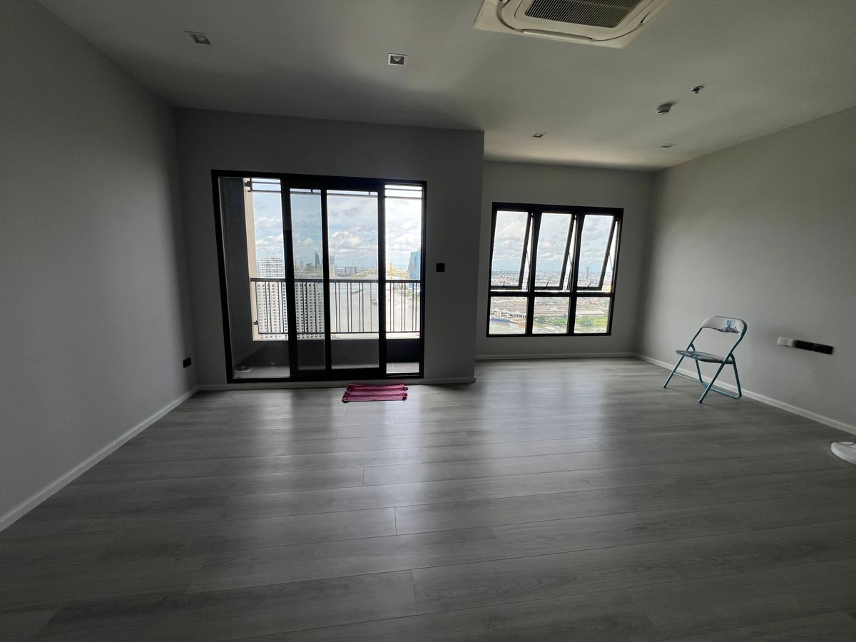 ขายคอนโดพระราม 3 สาธุประดิษฐ์ : ขายห้อง ยูนิตพิเศษ  3 ห้องนอนThe Key Rama 3 ใกล้ Terminal 