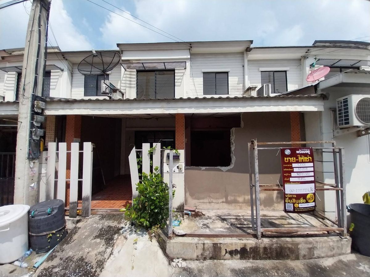 ขายทาวน์โฮมปทุมธานี รังสิต ธรรมศาสตร์ : AJ 0311 : บ้านพฤกษา 52/1 พหลโยธิน-นวนคร