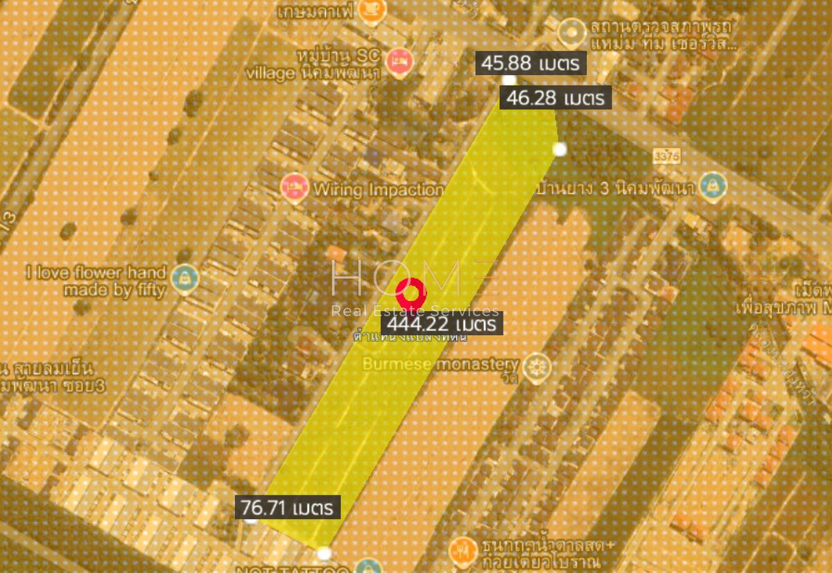 For SaleLandRayong : 23 rai of land, Map Kala, Nikom Pattana, next to the road 3375 / 3.5 million per rai (sell), Land 23 Rai Map Kham Phatthana Next to Road 3375 / 3.5M per rai (For Sale) Nut2183