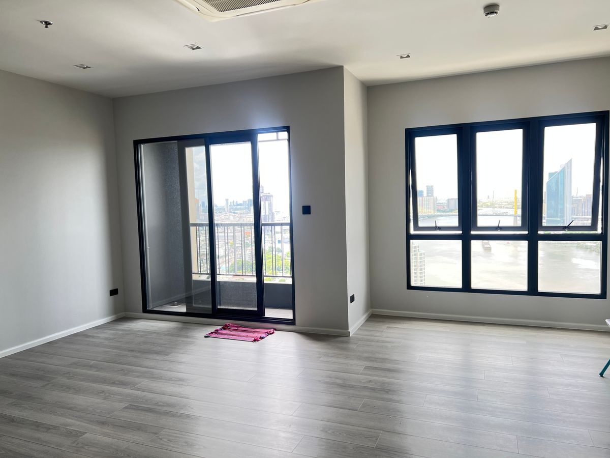 ขายคอนโดพระราม 3 สาธุประดิษฐ์ : ขายห้อง ยูนิตพิเศษ  3 ห้องนอนThe Key Rama 3 ใกล้ Terminal 