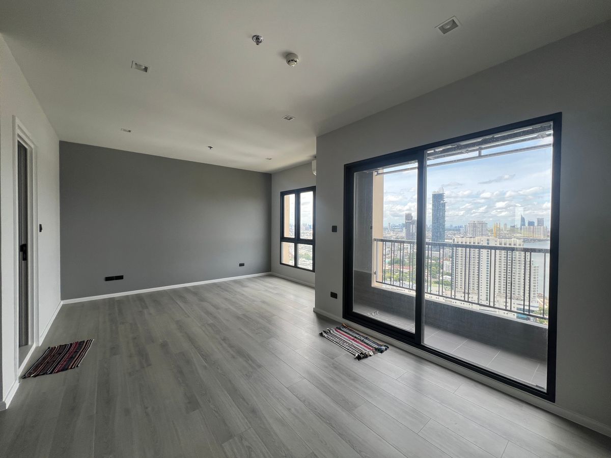 ขายคอนโดพระราม 3 สาธุประดิษฐ์ : ขายห้อง ยูนิตพิเศษ  3 ห้องนอนThe Key Rama 3 ใกล้ Terminal 