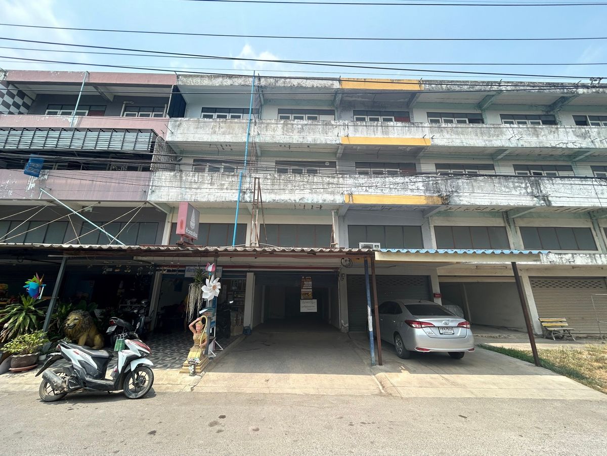 ขายอาคารพาณิชย์ปทุมธานี รังสิต ธรรมศาสตร์ : AO 0398 : นอกโครงการหนองเสือ