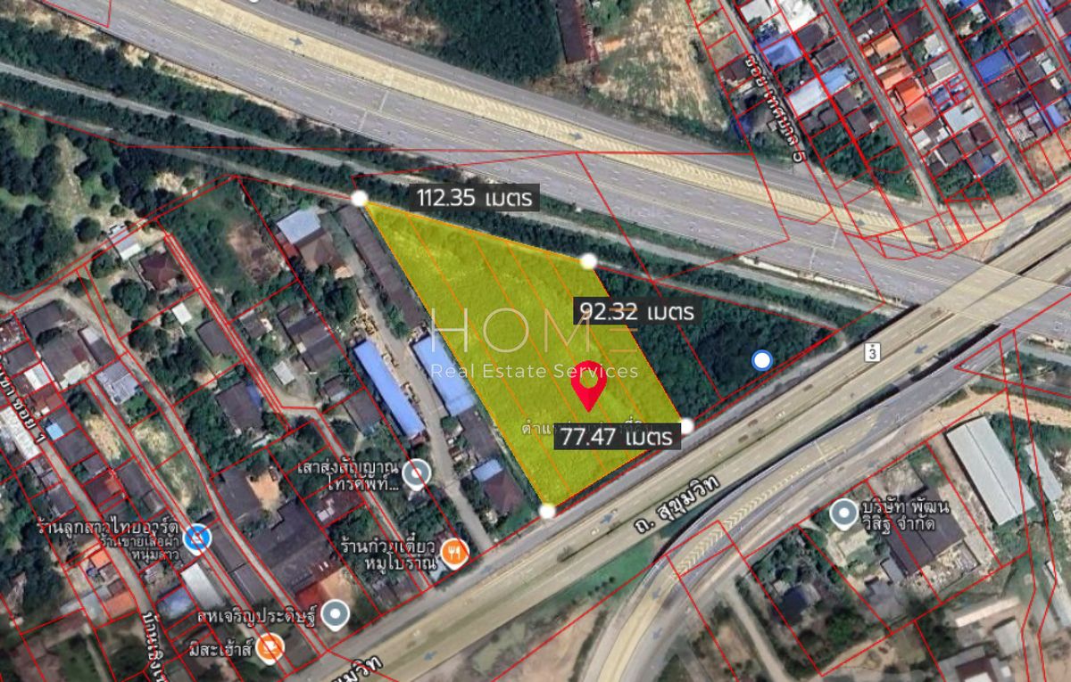 For SaleLandRayong : 6 rai of land, Ban Chang, near U-Tapao Airport / 10.4 million per rai (sell), Land 6 Rai Ban Chang Near U-Tapao Airport / 10.4m Per (For Sale) Nut2172