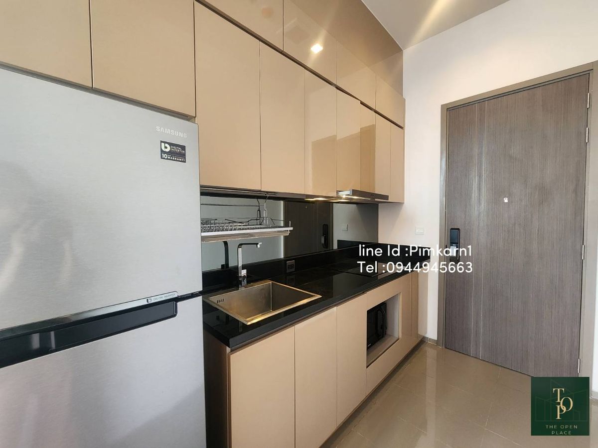 ให้เช่าคอนโดอ่อนนุช อุดมสุข : The Line Sukhumvit 71 <<1 Bedroom For Rent>>📍Location: 400m. to BTS Phra Khanong :Fully Furnished
