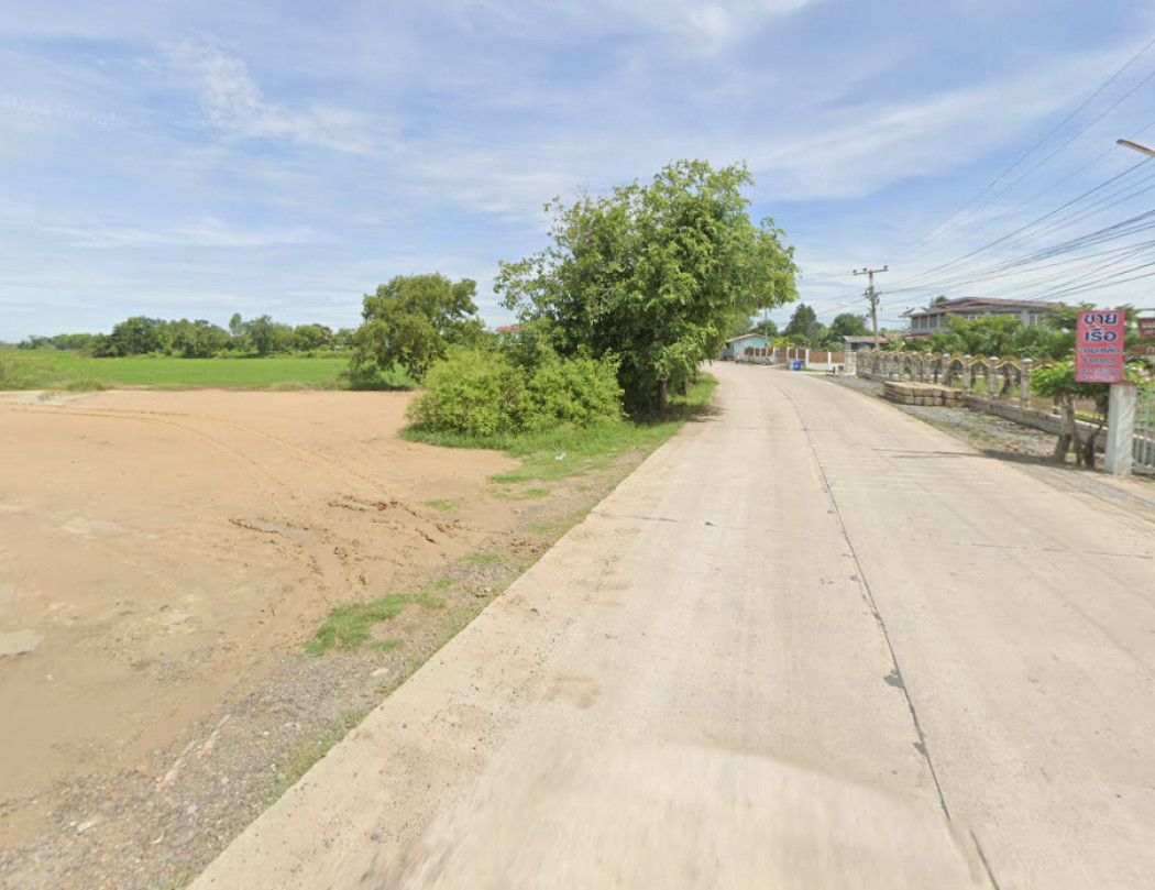 ขายที่ดินอยุธยา : ขาย ที่ดิน ต.รางจรเข้ อ.เสนา 9 ไร่ 2 งาน 79 ตรว ใกล้ ถ.ธรรมสิทธิ์เสนาแค่ 4.4 กม. CC