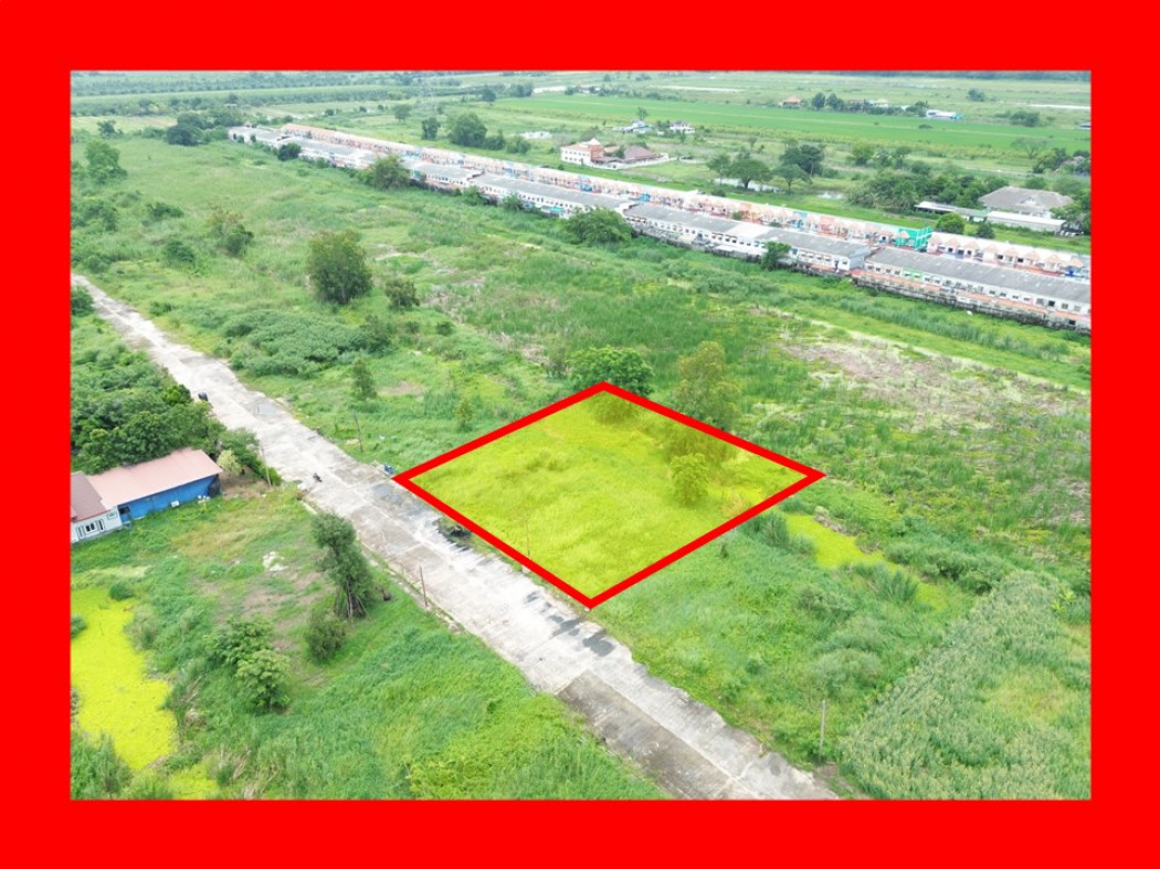 ขายที่ดินปทุมธานี รังสิต ธรรมศาสตร์ : ขาย ที่ดิน ตำบล บึงสนั่น อำเภอธัญบุรี 400 ตรว ใกล้ถ.รังสิต-นครนายกแค่ 1.3 กม. DD