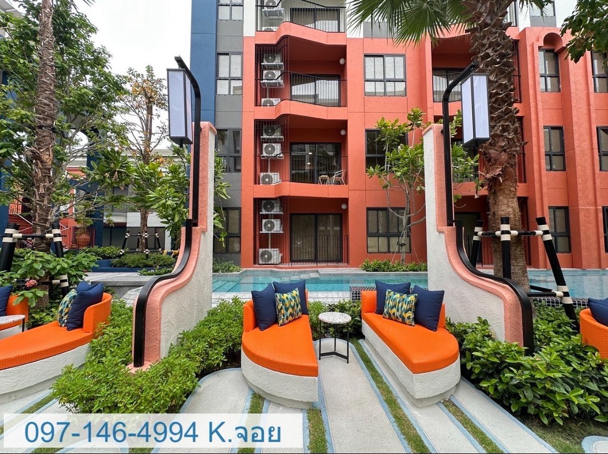 For SaleCondoHuahin, Prachuap Khiri Khan, Pran Buri : Hua Hins Gabanas, sells as Pool Access room.