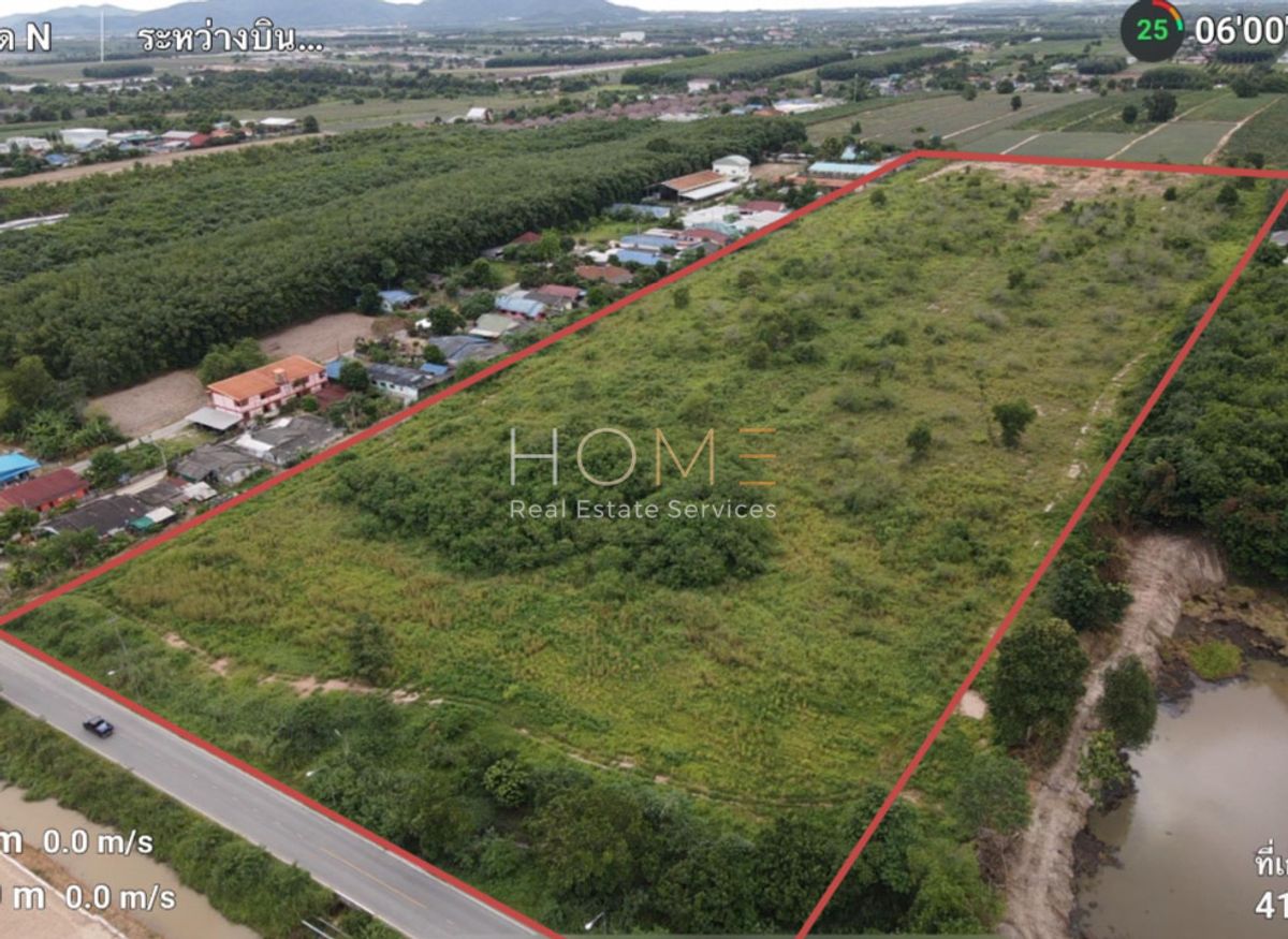 For SaleLandRayong : ✨ Invest today, it's definitely worth it! 48 rai of land in Nikhom Phatthana-Ban Khai, located behind a school, with a bright future ✨ (FOR SALE) NUT2184
