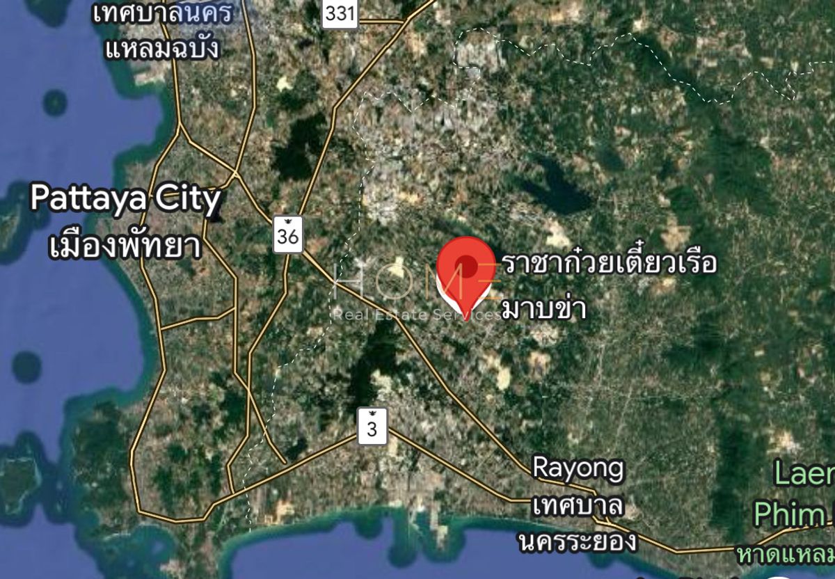 ขายที่ดินระยอง : 🟠 ลงทุนอนาคต! 23 ไร่ มาบข่า ติดถนนหลัก ใกล้นิคมพัฒนา–เหมาะทำโครงการจัดสรร ✨ (FOR SALE) NUT2183