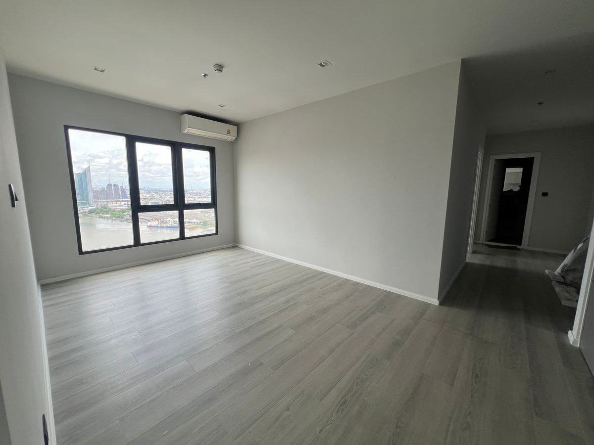 ขายคอนโดพระราม 3 สาธุประดิษฐ์ : ขายห้อง ยูนิตพิเศษ  3 ห้องนอนThe Key Rama 3 ใกล้ Terminal 