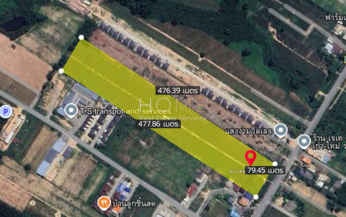 For SaleLandRayong : 24 rai of land, Purple pattern, Nikom Nikom Pattana / 2.5 million (sell), Land 24 Rai Purple Pattern Phananikhom Nikhom Phatthana / 2.5M Per (For Sale) Nut2178