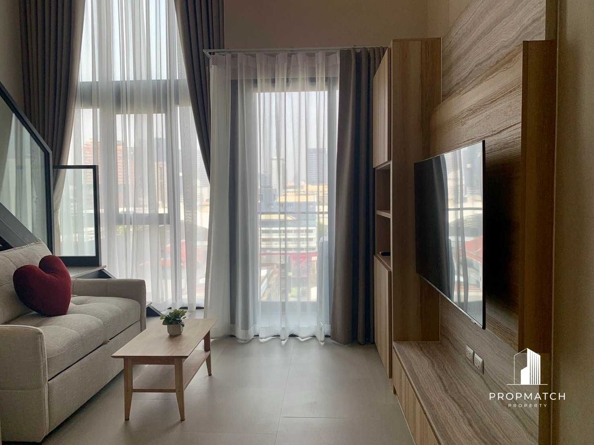 For RentCondoSiam Paragon ,Chulalongkorn,Samyan : ⚡️flash deal⚡️ 🔥COOPER Siam 🔥 41 SQM 28,000 new Loft Style 🙏 The price is waiting for you to rent.