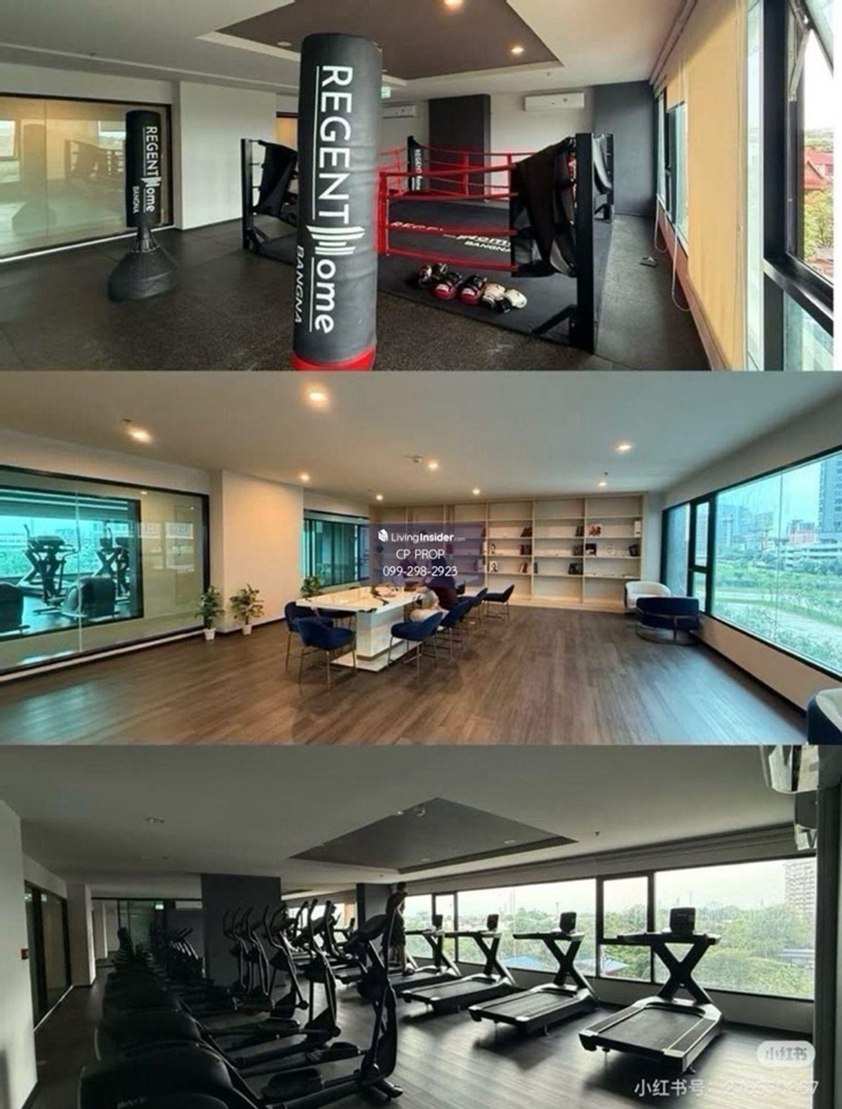 For RentCondoBangna, Bearing, Lasalle : Regent Home Bangna, new room New room, block box B, floor 30