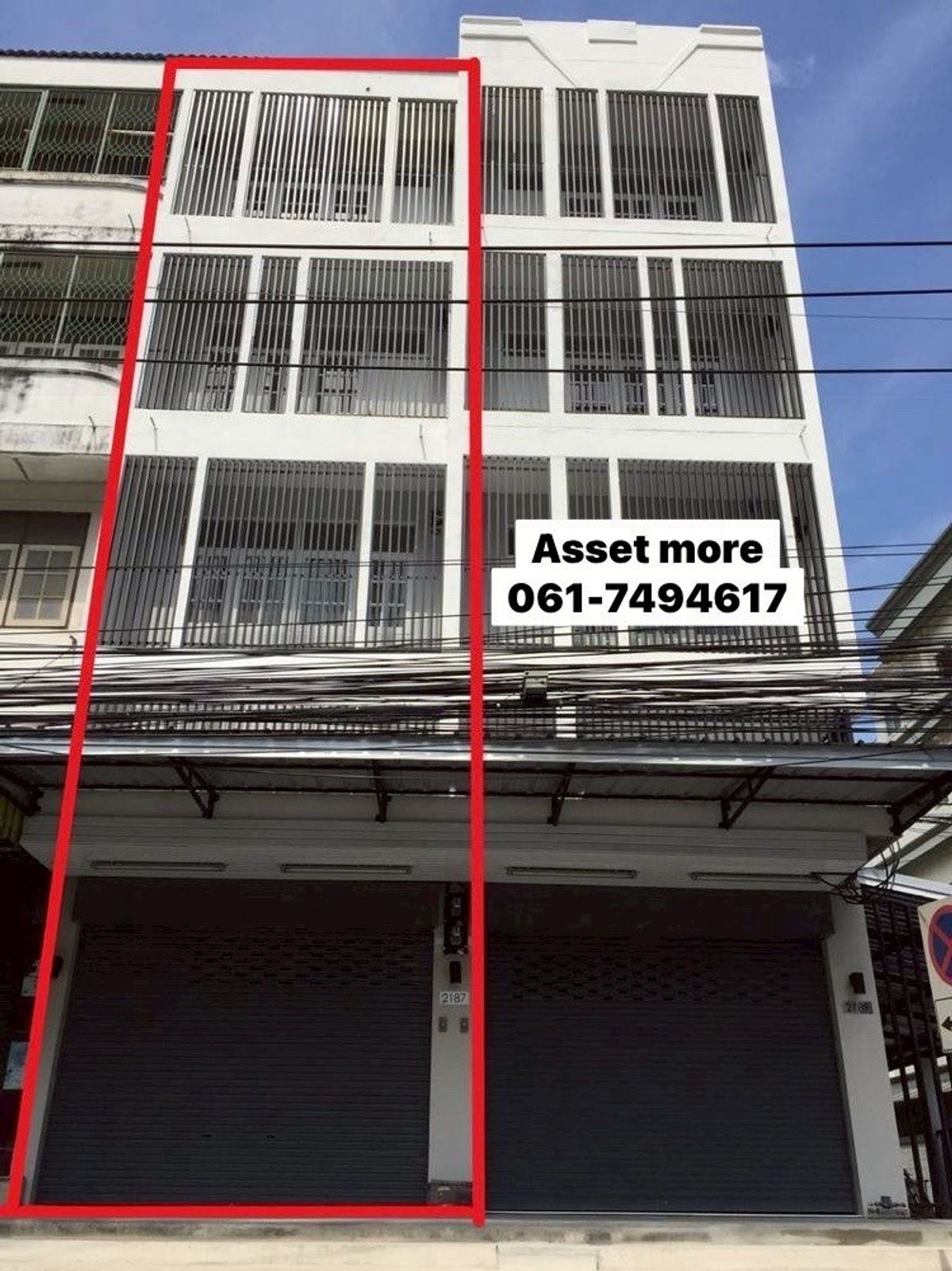 ให้เช่าอาคารพาณิชย์พัฒนาการ ศรีนครินทร์ : ให้เช่าตึกแถว 4 ชั้น ขนาด 17 ตรว. พื้นที่ใช้สอย 230 ตรม. แขวงสวนหลวง  เขตสวนหลวง กทม