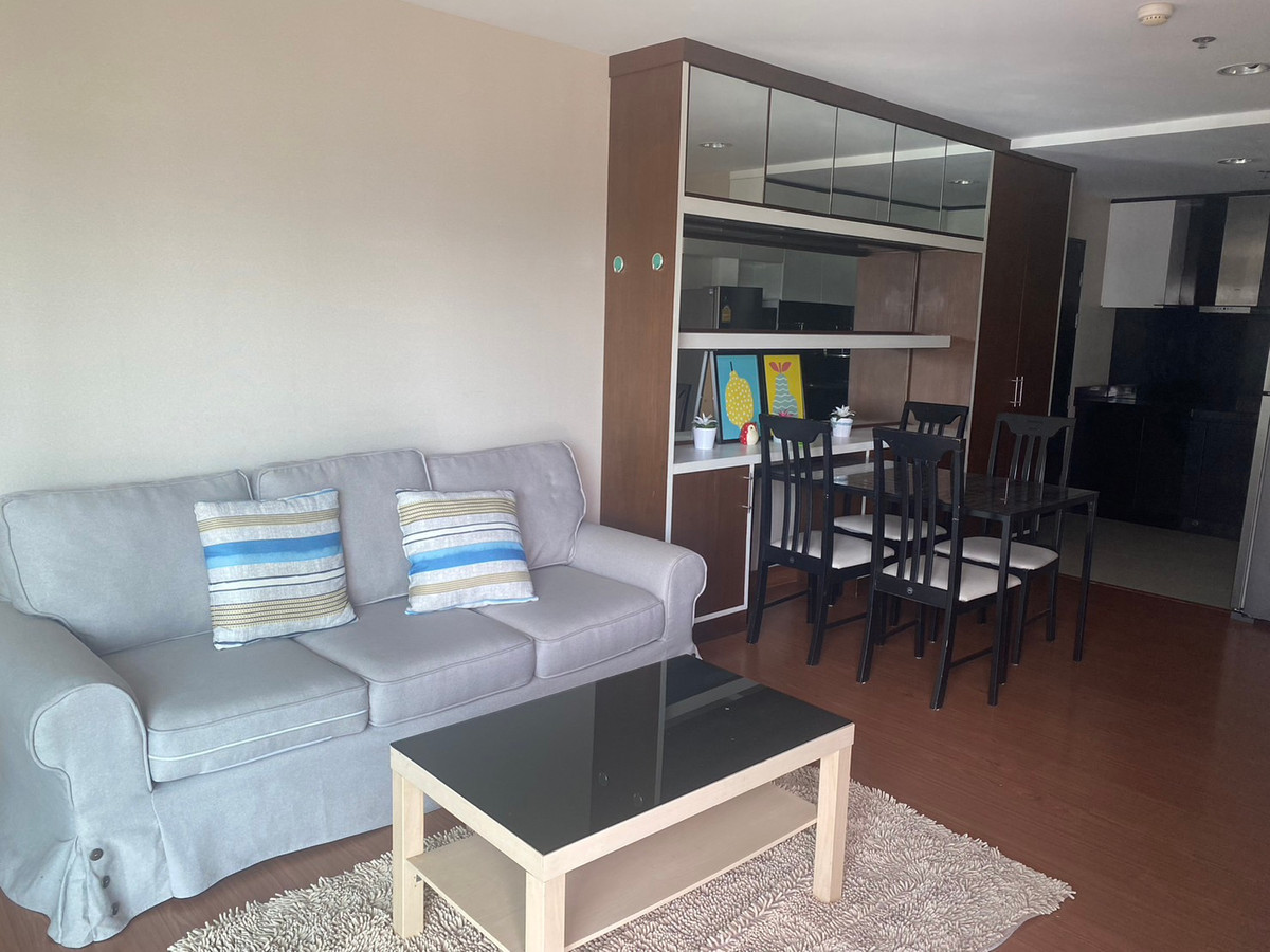 For RentCondoRama9, Petchburi, RCA : For Rent 2 Bedroom 1 Bathroom 69 SQ.M Fully Furniture Ready to Move in