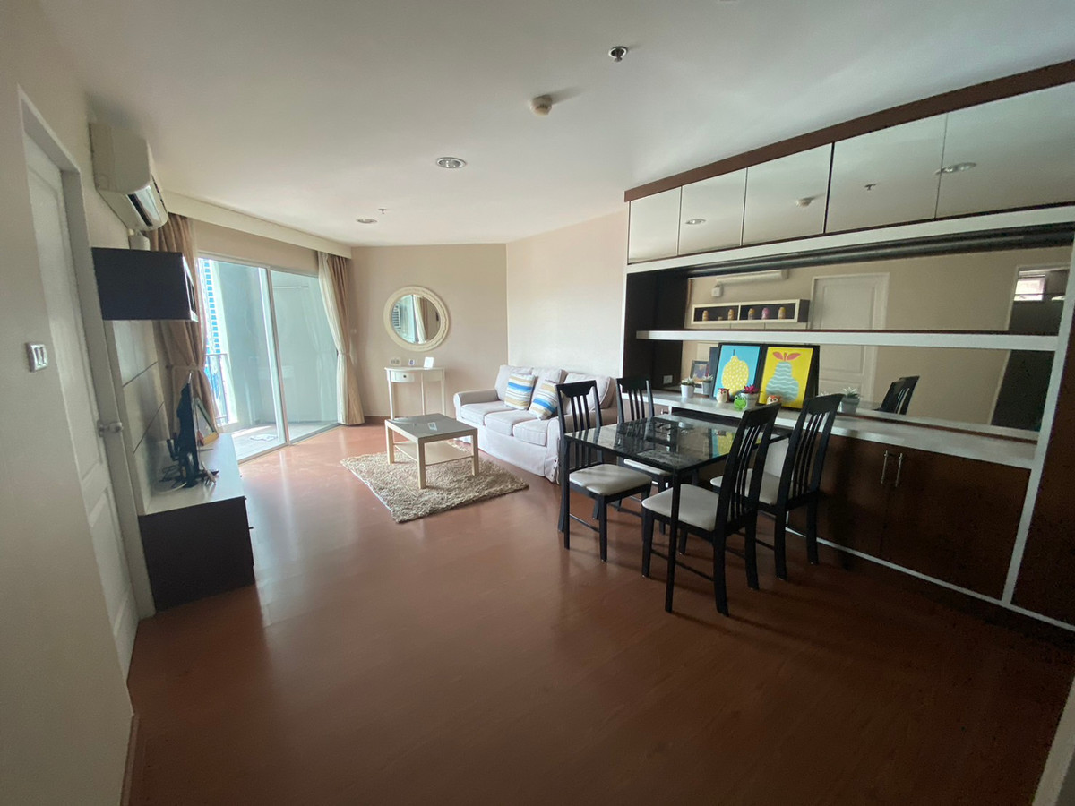 For RentCondoRama9, Petchburi, RCA : For Rent 2 Bedroom 1 Bathroom 69 SQ.M Fully Furniture Ready to Move in