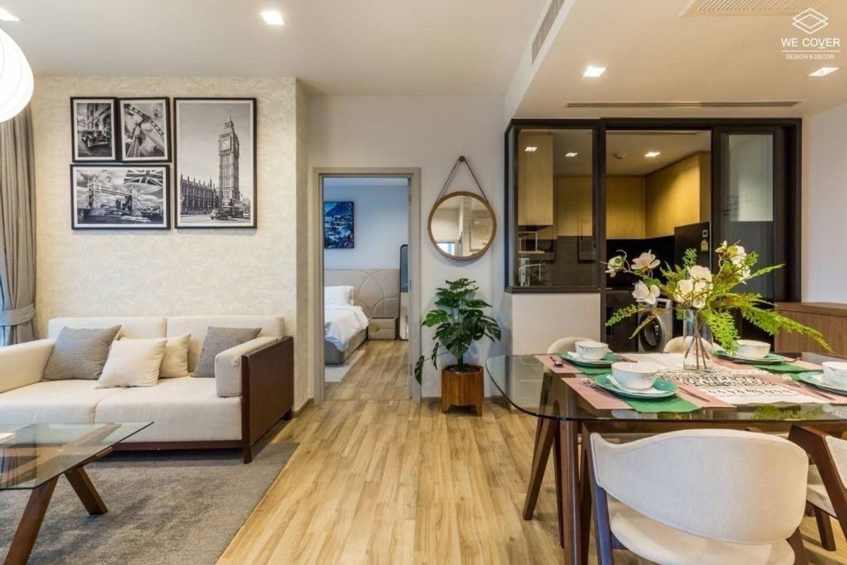 For RentCondoSapankwai,Jatujak : 🌳 Rare 3-Bedroom Condo For Rent with Beautiful Park View | 79 SQ.M. | Walk to BTS & MRT | Fully Furnished | Ready to Move In!