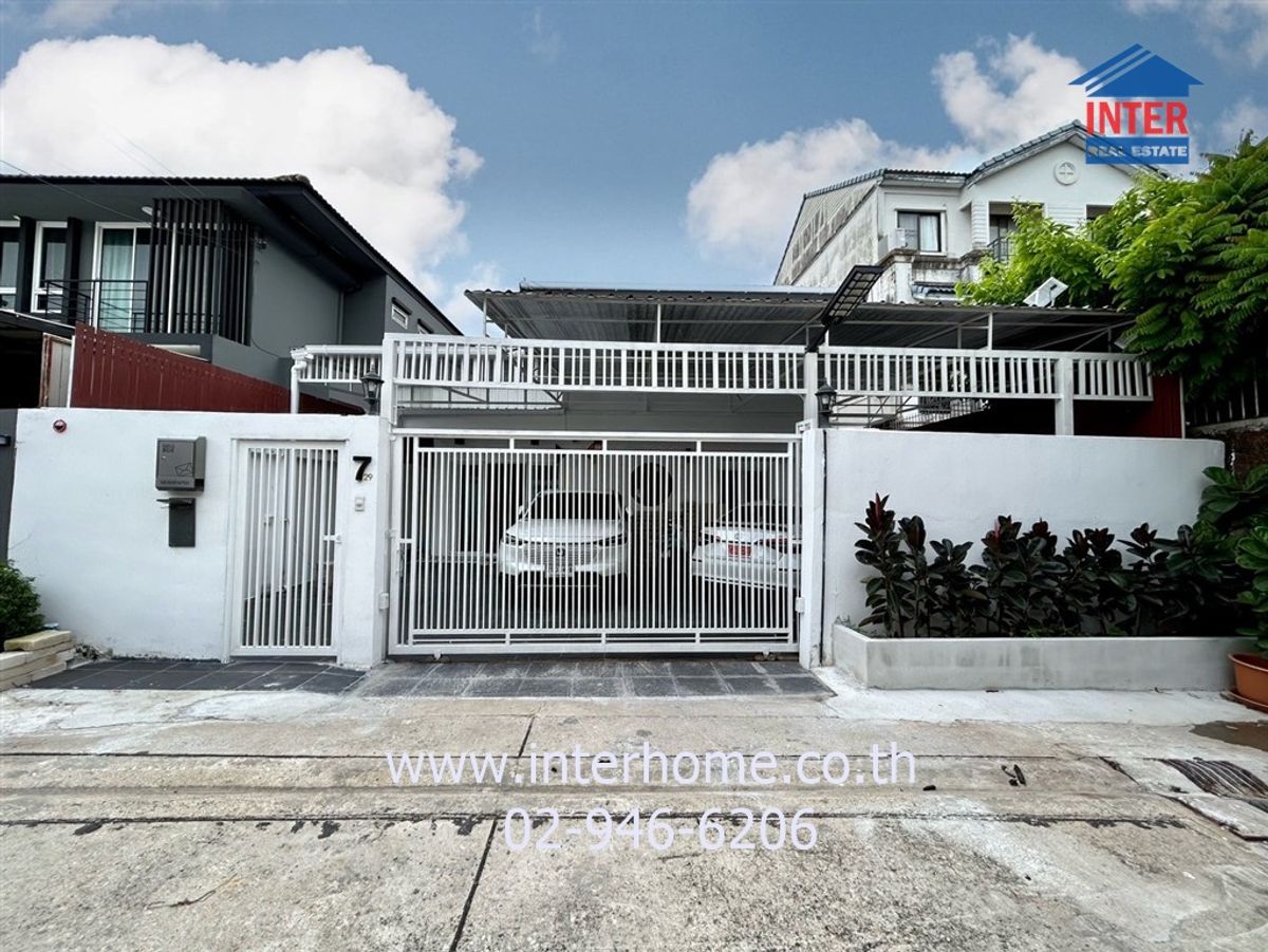 ขายบ้านโชคชัย4 ลาดพร้าว71 : บ้านเดี่ยว 2 ชั้น 44 ตร.ว. บ้านเดี่ยว ซอยนาคนิวาส2 แยก19 ถนนนาคนิวาส ถนนลาดพร้าว71 เขตลาดพร้าว กรุงเทพมหานคร