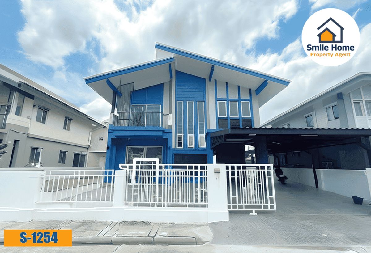 ขายบ้านสมุทรปราการ สำโรง : พฤกษาปูริ แสนแก้ว กิ่งแก้ว37 บ้านเดี่ยวพร้อมสระว่ายน้ำส่วนตัว