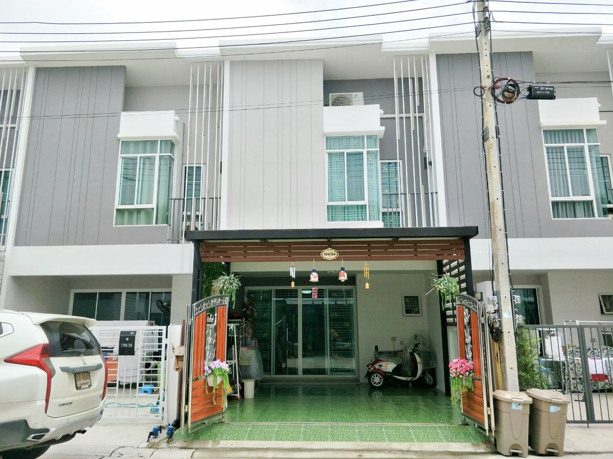 ให้เช่าทาวน์โฮมพุทธมณฑล ศาลายา : ให้เช่าทาวน์โฮม 2 ชั้น 18. 1 ตร. ว. หมู่บ้านซิตี้เซนส์ ศาลายา บ้านพร้อมอยู่ เฟอร์ เครื่องใช้ไฟฟ้าครบ 14,000/เดือน