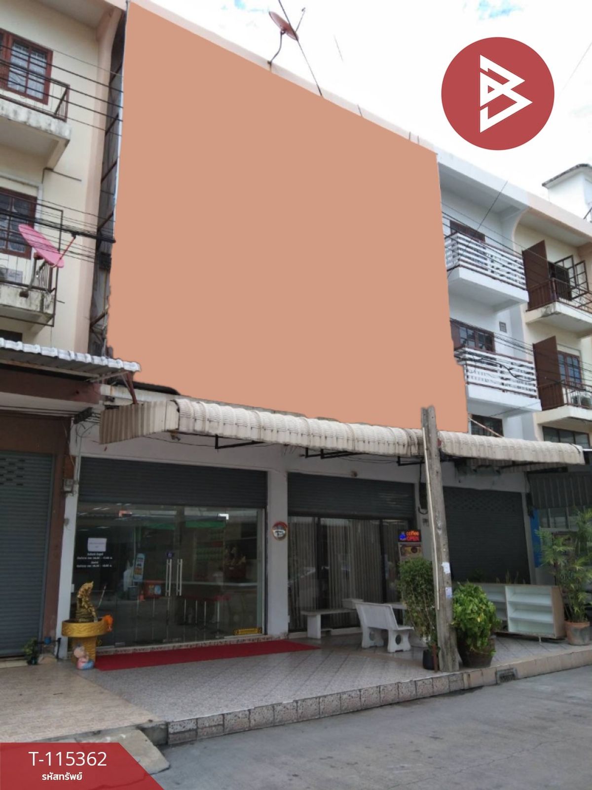ขายอาคารพาณิชย์ปทุมธานี รังสิต ธรรมศาสตร์ : ขายอาคารพาณิชย์ หมู่บ้านเบญจทรัพย์ รังสิต-คลอง6 ปทุมธานี