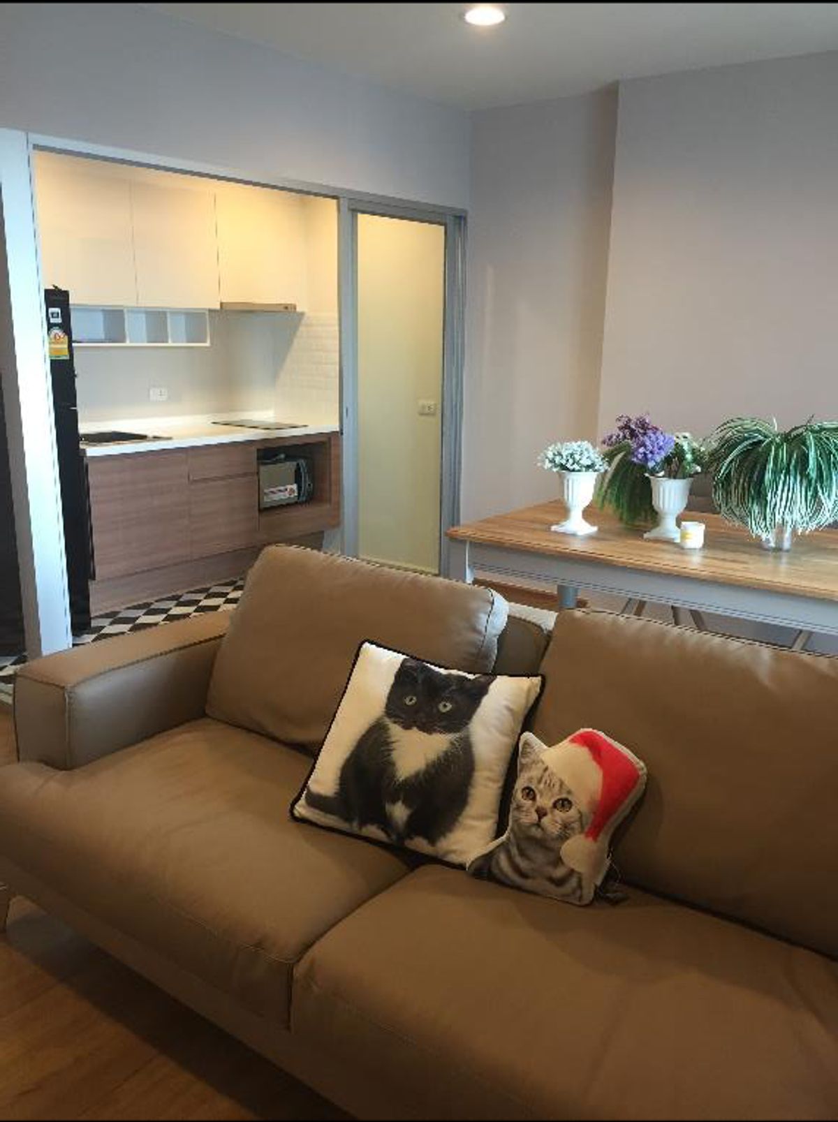 For SaleCondoSathorn, Narathiwat : Condo for sale, Fuse Chan, corner room, 2 bedrooms, 57 sqm. View, not blocking. Decorate Style Modern English.