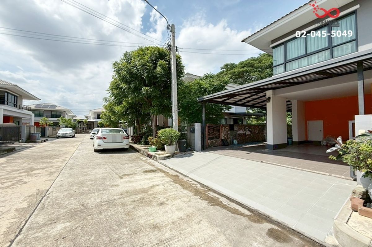 For SaleHouseNawamin, Ramindra : 2 storey detached house for sale, 54.2 square meters, My Home Avenue Ram Inthra - Jatuchot, near the expressway.