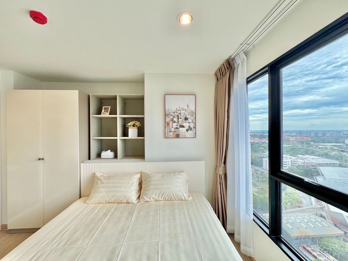 ให้เช่าคอนโดปทุมธานี รังสิต ธรรมศาสตร์ : Terra residence​  1 
🎈พท​ 34ตรม.ชั้น​ 26 ห้องมุม