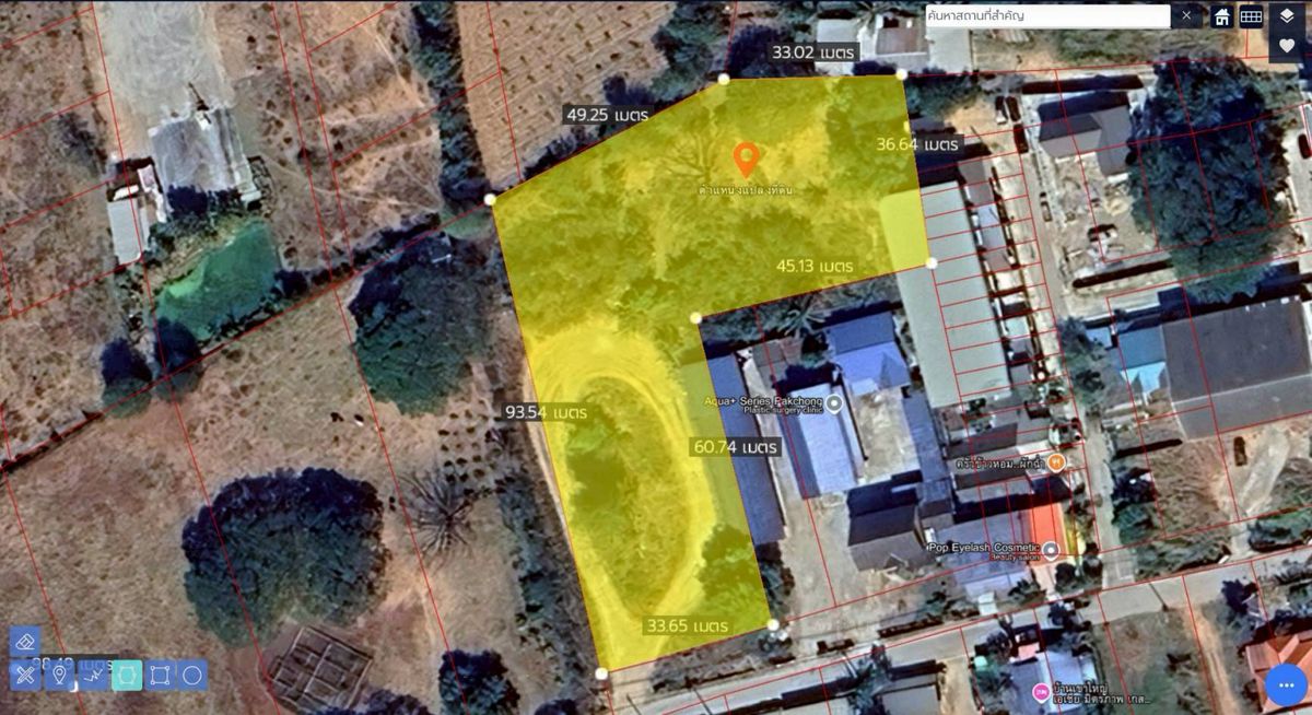 For SaleLandPak Chong KhaoYai : Land for sale, golden location, Mittraphap Road, near Lotus Pak Chong, suitable for building a resort house or buying speculation