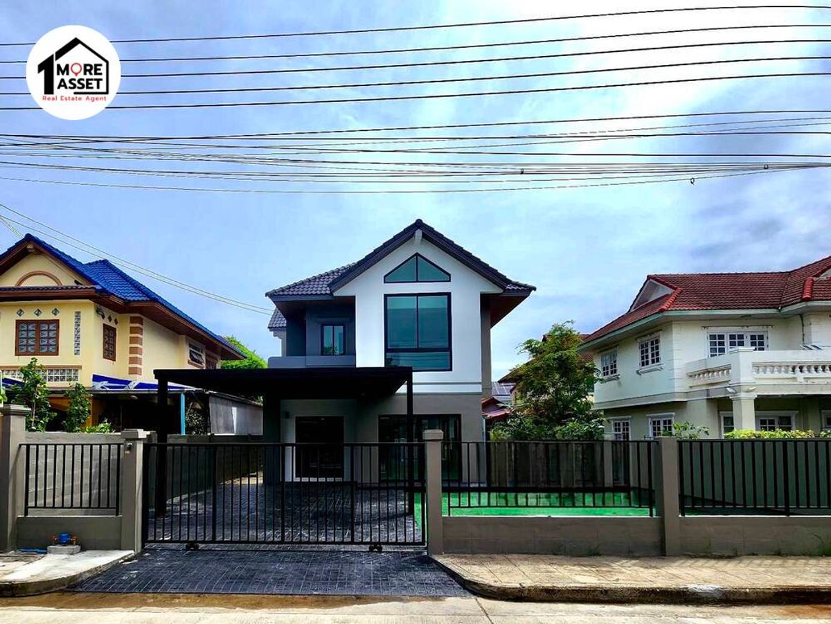 ขายบ้านนนทบุรี บางใหญ่ บางบัวทอง : ขายด่วน!! บ้านเดี่ยว มณียา มาสเตอร์พีช รัตนาธิเบศร์ ตกแต่งใหม่ พร้อมเข้าอยู่ ราคาดี ทำเลท่าอิฐ ใกล้รถไฟฟ้า