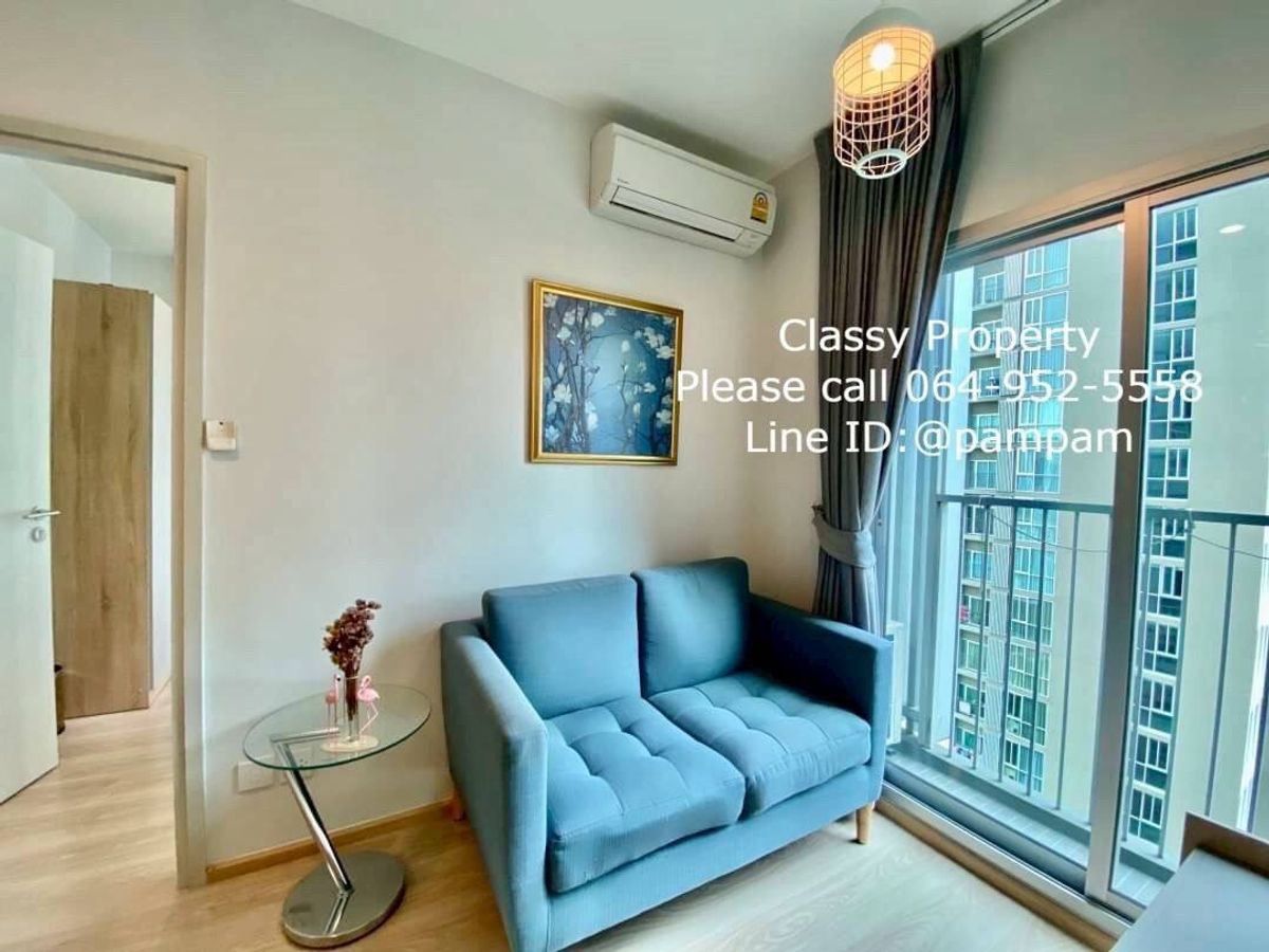 For RentCondoRatchadapisek, Huaikwang, Suttisan : Condo for rent : Noble Revolve Ratchada1 1 Bedroom Fully furnished near MRT Cultural Centre