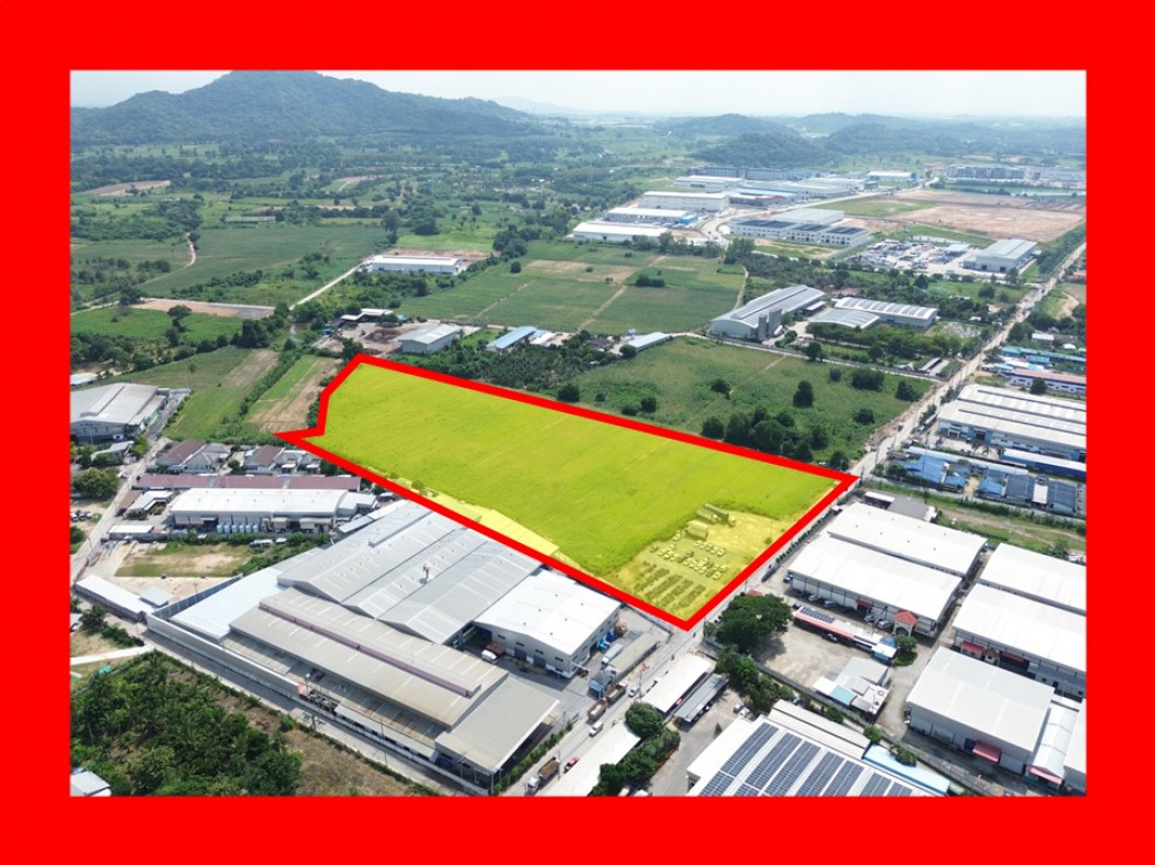 For SaleLandPattaya, Bangsaen, Chonburi : Land for sale, Bueng Subdistrict, Si Racha District, 25 rai 3 ngan 16 sq w, near Road 331, Phanom Sarakham-Sattahip, just 4.1 km. DD