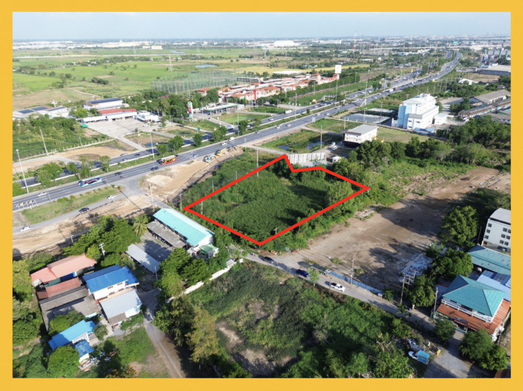 For SaleLandAyutthaya : Land for sale along Asia Road, Bang Pa-in, 3 rai, suitable for business DD
