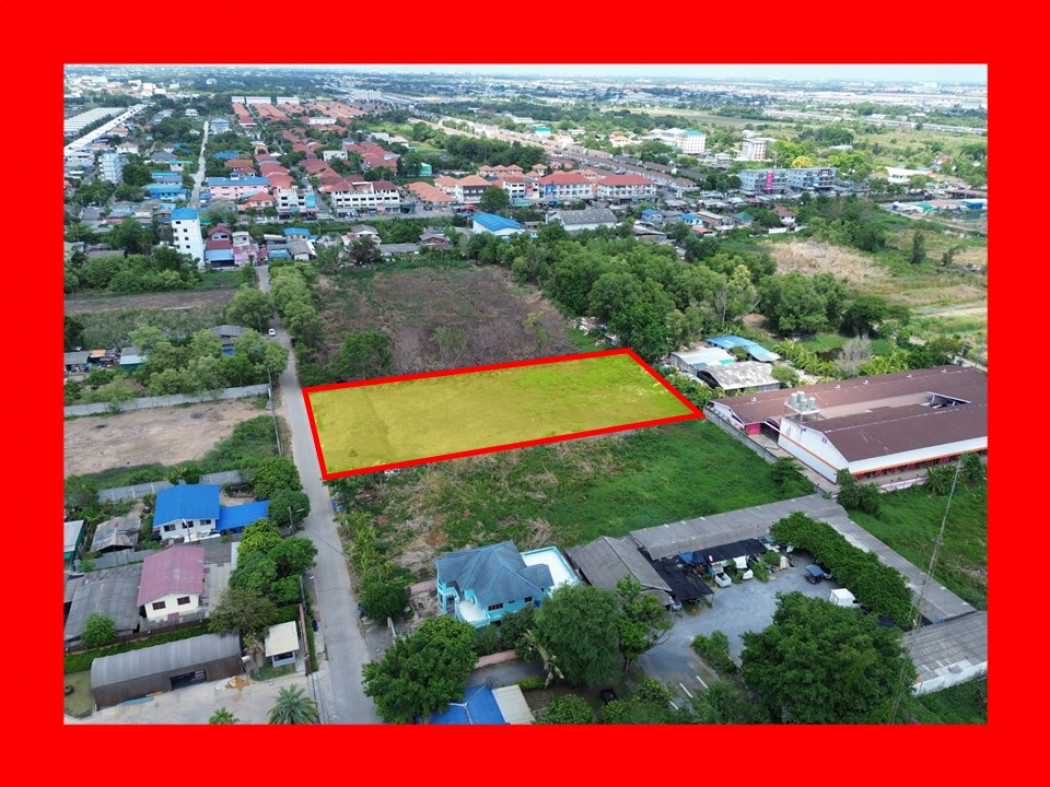 ขายที่ดินปทุมธานี รังสิต ธรรมศาสตร์ : ขาย ที่ดิน ผังชมพู ซอยนาวา 2 คลองสอง 792 ตรว ใกล้ถนน คลองหลวงแค่ 1.2 กม. DD