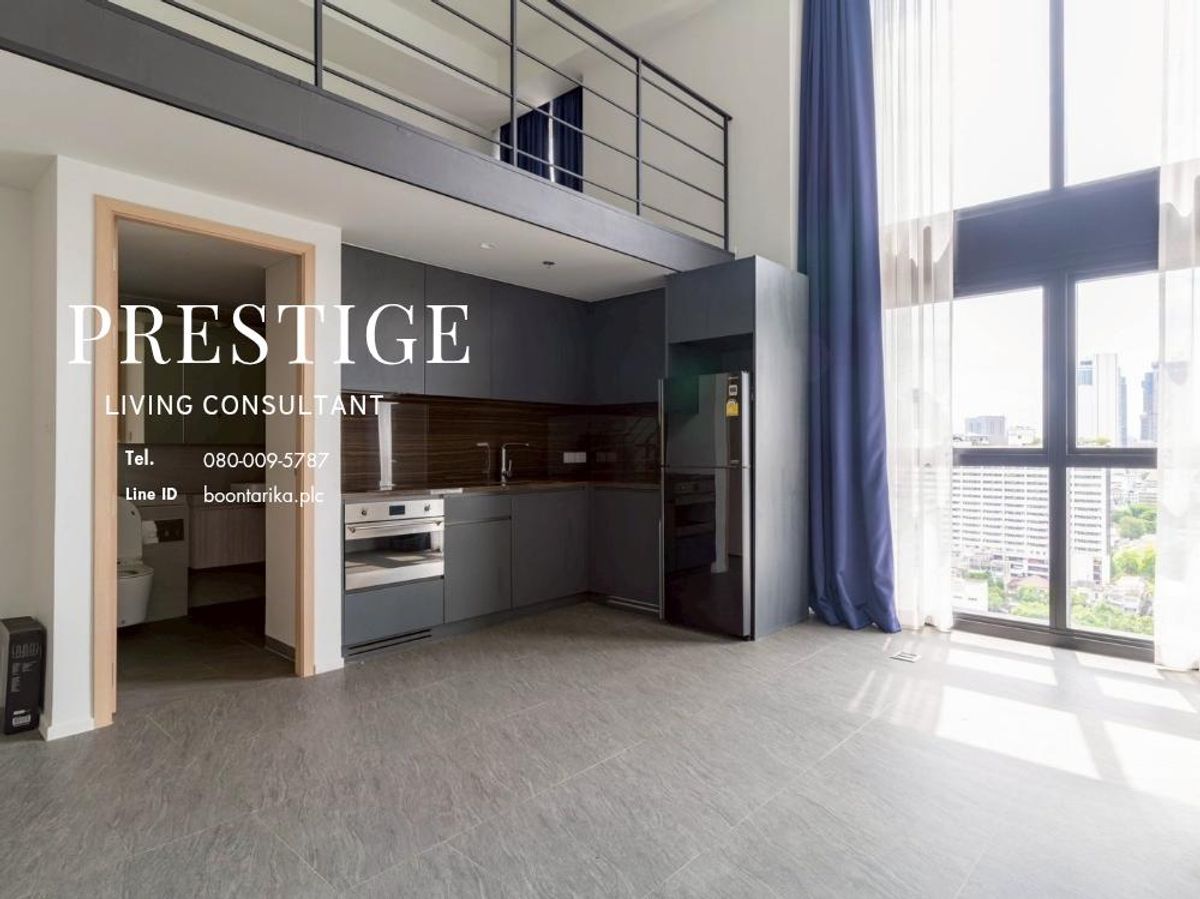 ให้เช่าคอนโดสีลม ศาลาแดง บางรัก : 📌For RENT เช่า | The Lofts Silom - 1BR  (52 sqm) Lofts - Hybrid 33,000 THB