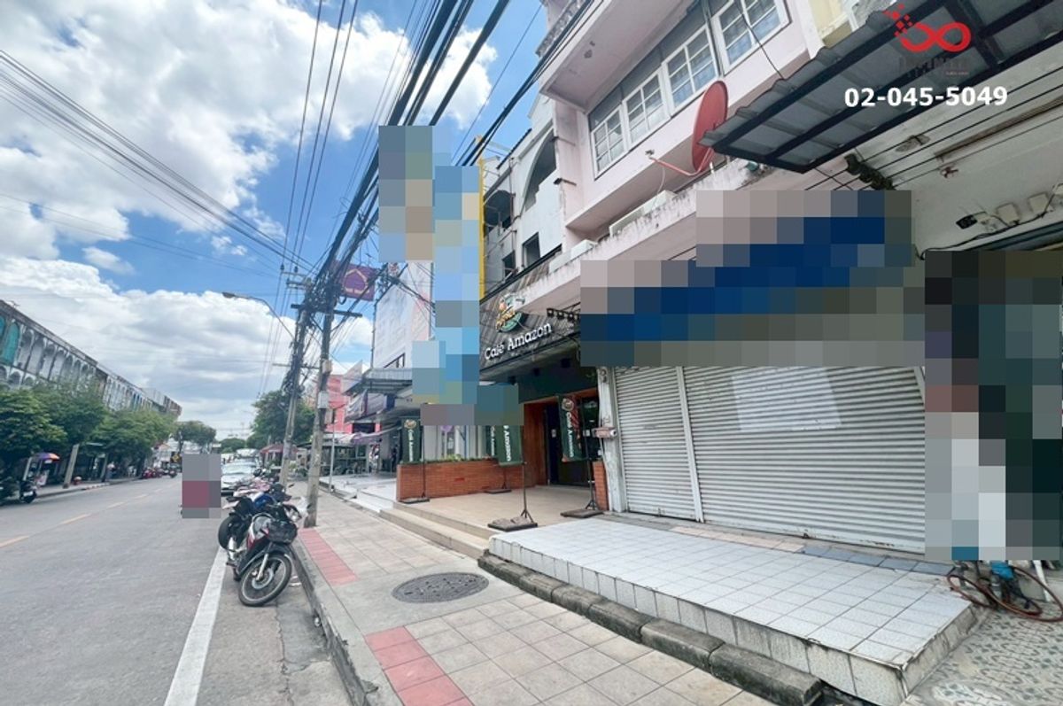 ขายอาคารพาณิชย์ลาดพร้าว101 แฮปปี้แลนด์ : ขายอาคารพาณิชย์ 4 ชั้น  ติดถนนใหญ่ เสนานิคม 1 