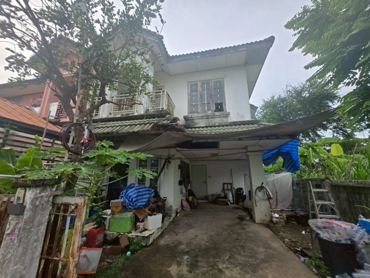 ขายทาวน์โฮมปทุมธานี รังสิต ธรรมศาสตร์ : sss498 ขาย ทาวน์เฮ้าท์ 2 ชั้น ตะวันนาวิลล์ คลอง8 