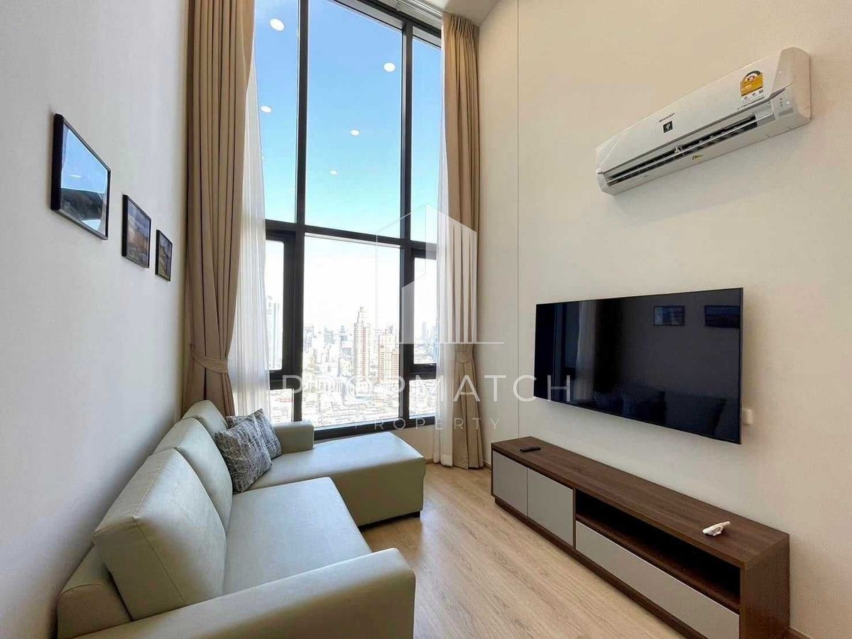 ให้เช่าคอนโดคลองเตย กล้วยน้ำไท : ✨Flash Deal ✨Life Rama 4 - Asoke( Duplex1Bed 1Bath 40SQM.) แต่งครบพร้อมอยู่ !! เพียง 32,000บาทต่อเดือน Tel.0981315848 @propmatch