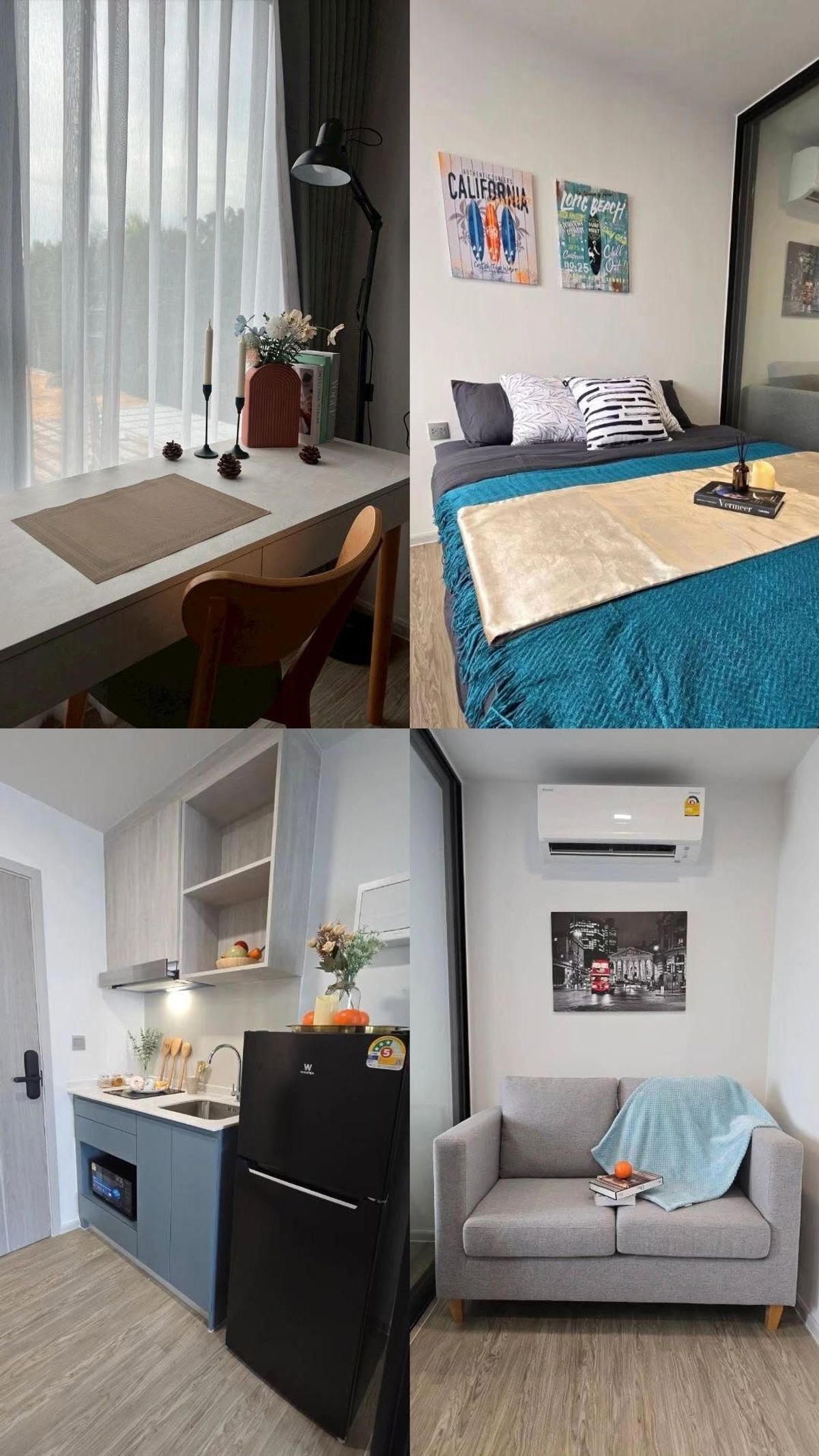 For RentCondoKasetsart, Ratchayothin : 1 bedroom condo for rent. Kave Seed Kaset 🔥 Near BTS Kasetsart University 🔥