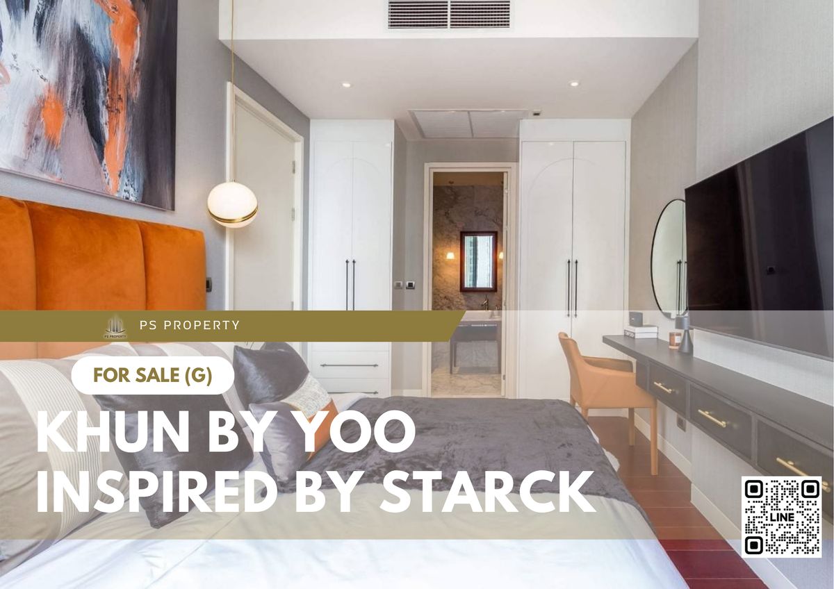 ขายคอนโดสุขุมวิท อโศก ทองหล่อ : ขายด่วน 📍 KHUN by YOO  inspired by Starck 📍 ใกล้ BTS ทองหล่อ เฟอร์นิเจอร์ และ เครื่องใช้ไฟฟ้าครบ 