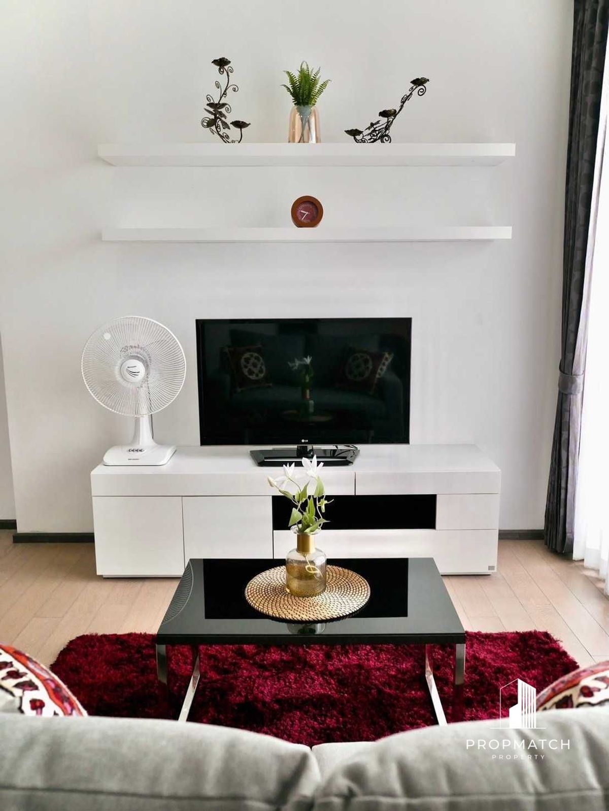For RentCondoRatchathewi,Phayathai : ✨flash deal ✨Pyne by Sansiri (1Bed 1Bath 46SQM.) Completely decorated !! Only 30,000 baht per month Tel.0981315848 @PropMatch