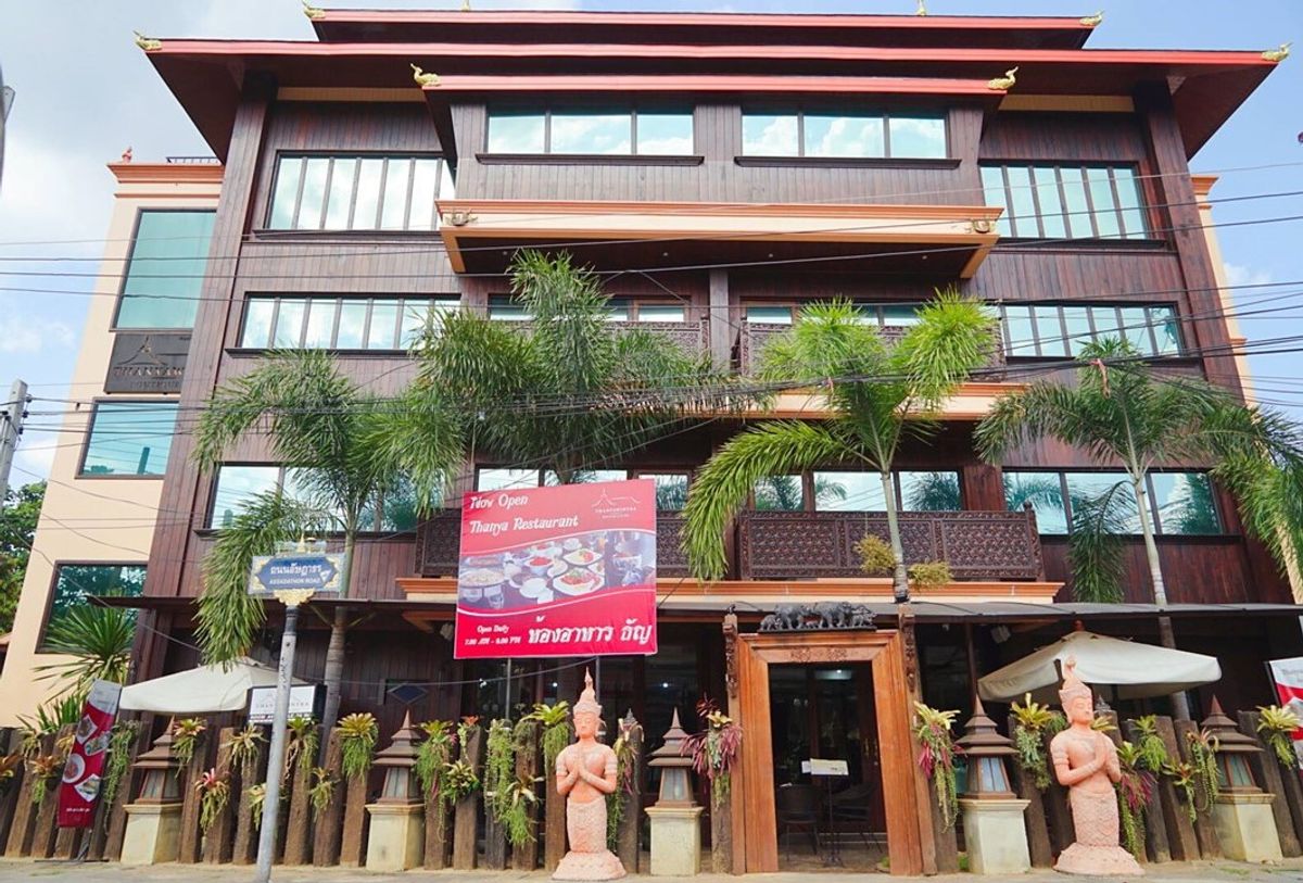 For SaleHotel&Apartment BusinessChiang Mai : Sell ​​Thanya Wintra Boutique and Spa in the heart of Chiang Mai, 4 -star hotel