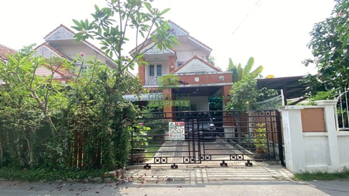 ขายบ้านแจ้งวัฒนะ เมืองทอง : ขายบ้านเดี่ยว 57 ตร.ว หมู่บ้านนวนิช ปากเกร็ด ขนาด 3 ห้องนอน พื้นที่ใช้สอยเยอะ ทำเลดี ใกล้รถไฟฟ้า เซ็นทรัลแจ้งวัฒนะ