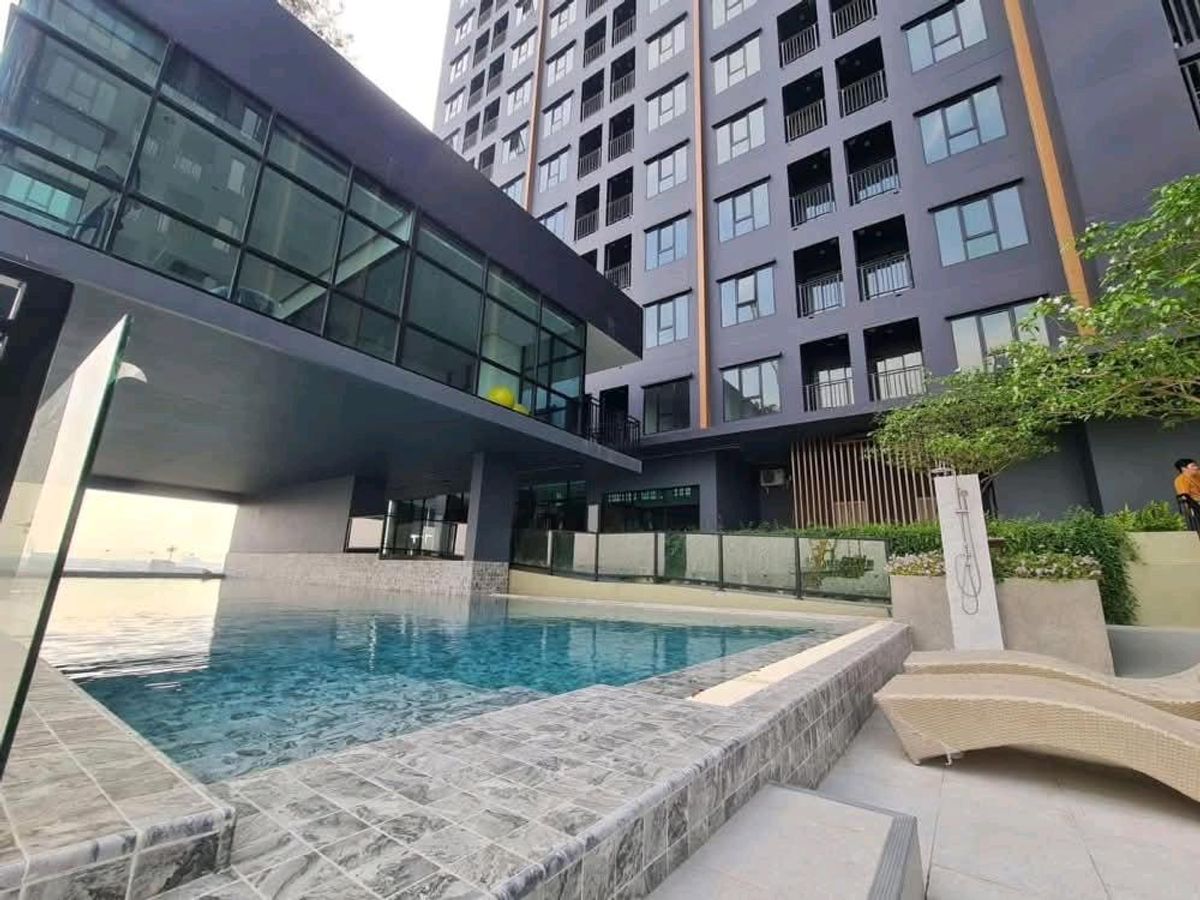 ให้เช่าคอนโดปทุมธานี รังสิต ธรรมศาสตร์ : ให้เช่า Terra Residence ติดธรรมศาสตร์ รังสิต ห้องใหม่เอี่ยม 33 ตารางเมตร ห้องมุม ขนาดใหญ่สุด