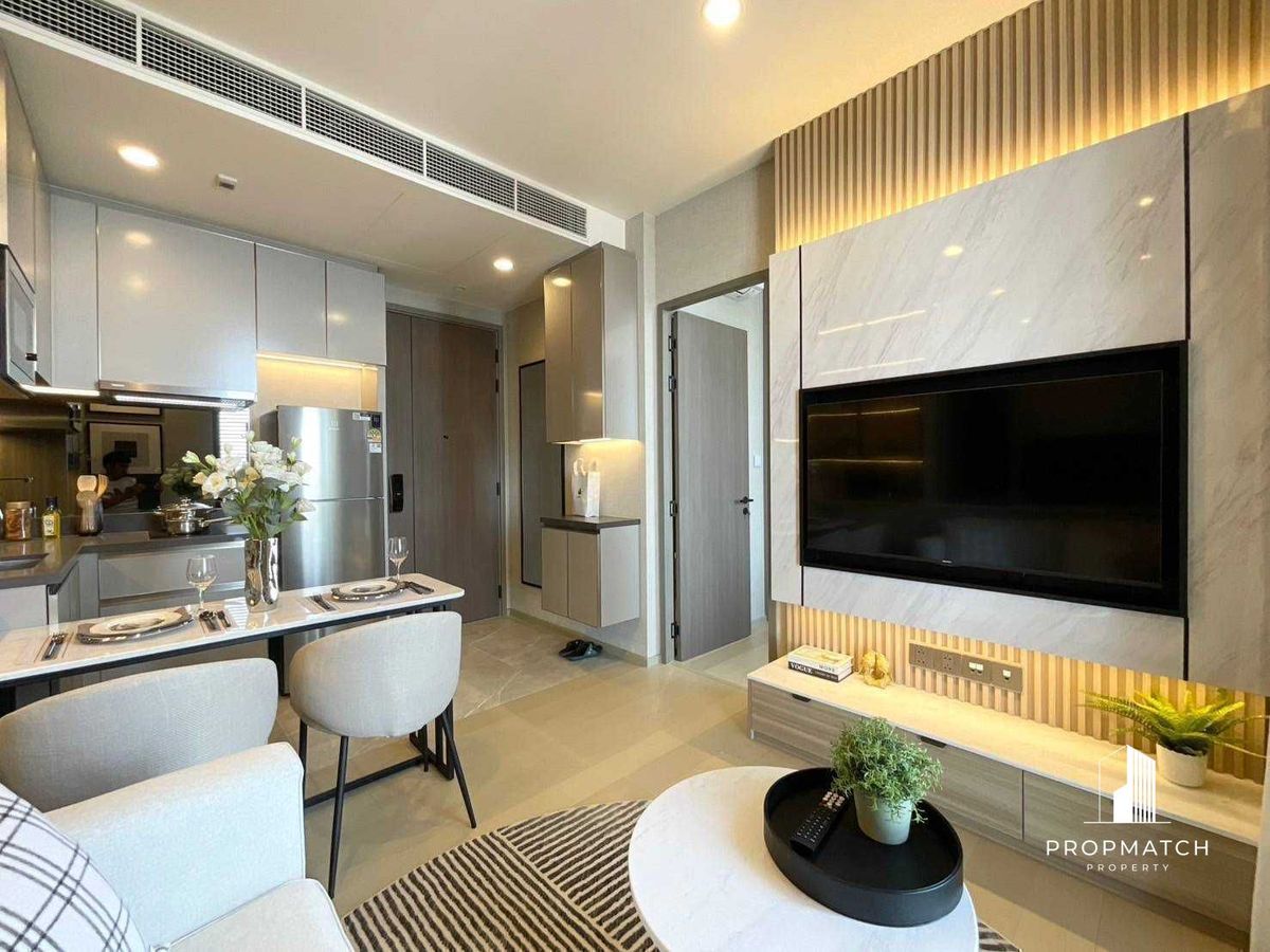 ให้เช่าคอนโดราชเทวี พญาไท : ✨Flash Deal ✨THE EXTRO Phayathai-Rangnam( 1Bed 1Bath 32.69SQM.) แต่งครบพร้อมอยู่ !! เพียง 29,900บาทต่อเดือน Tel.0981315848 @propmatch